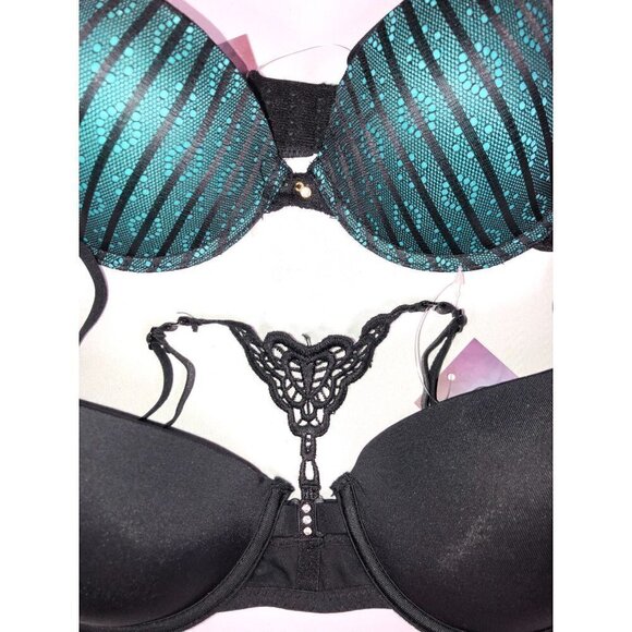 Hers by Herman Size 34B Bras & Panties Medium Lace 6 piece Set NWT Bundle Lot - Picture 4 of 10